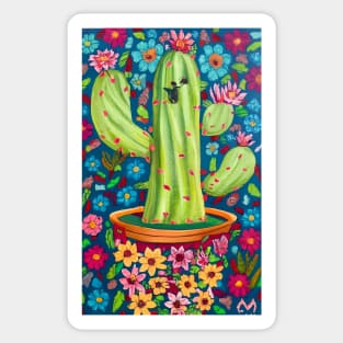 Cactus art Sticker